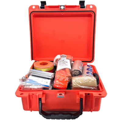 1aks basic and trauma kit for heavy industrial use